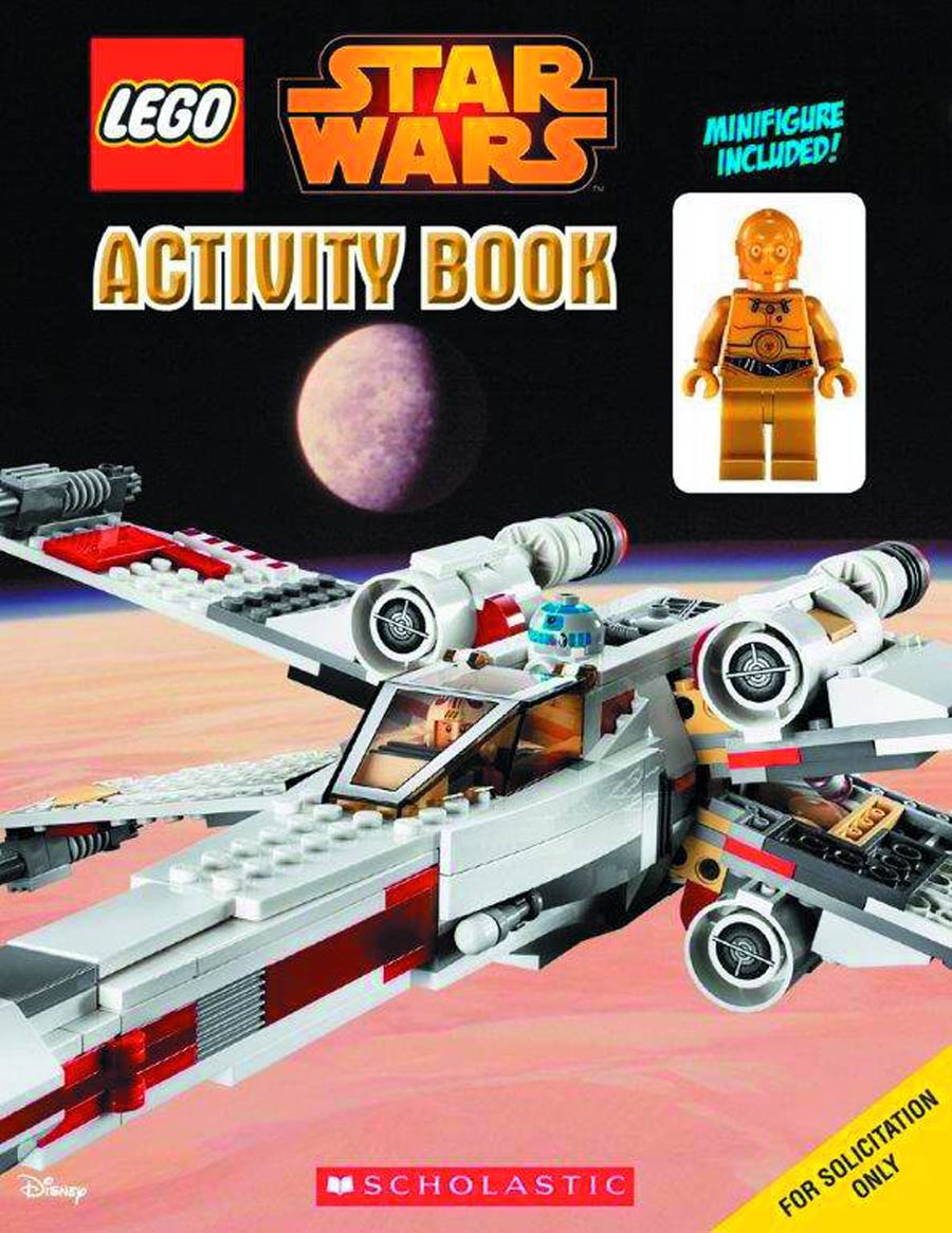 Lego Star Wars Activity Book With Figure