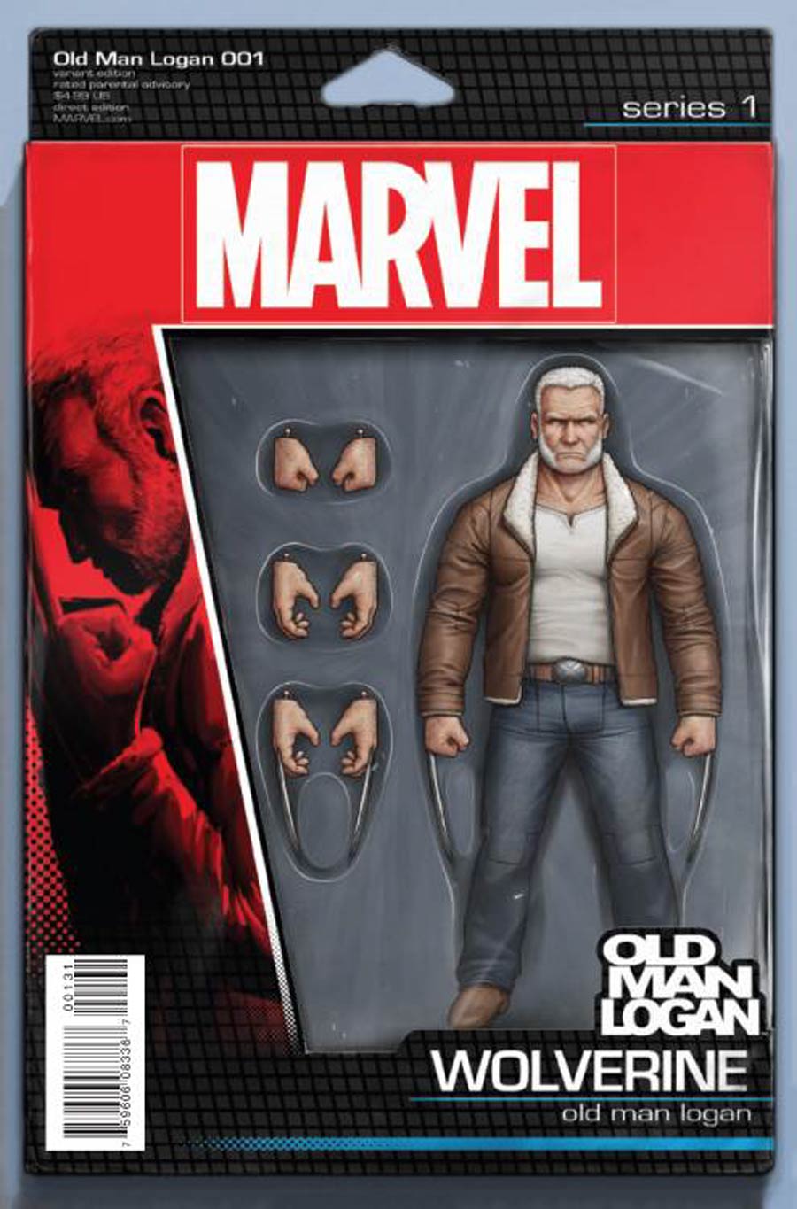 Old Man Logan Vol 2 #1 Cover C Variant John Tyler Christopher Action Figure Cover