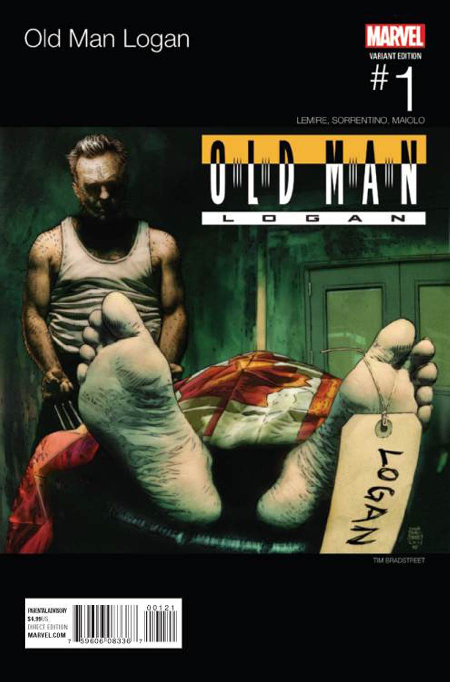 Old Man Logan Vol 2 #1 Cover B Variant Tim Bradstreet Marvel Hip-Hop Cover