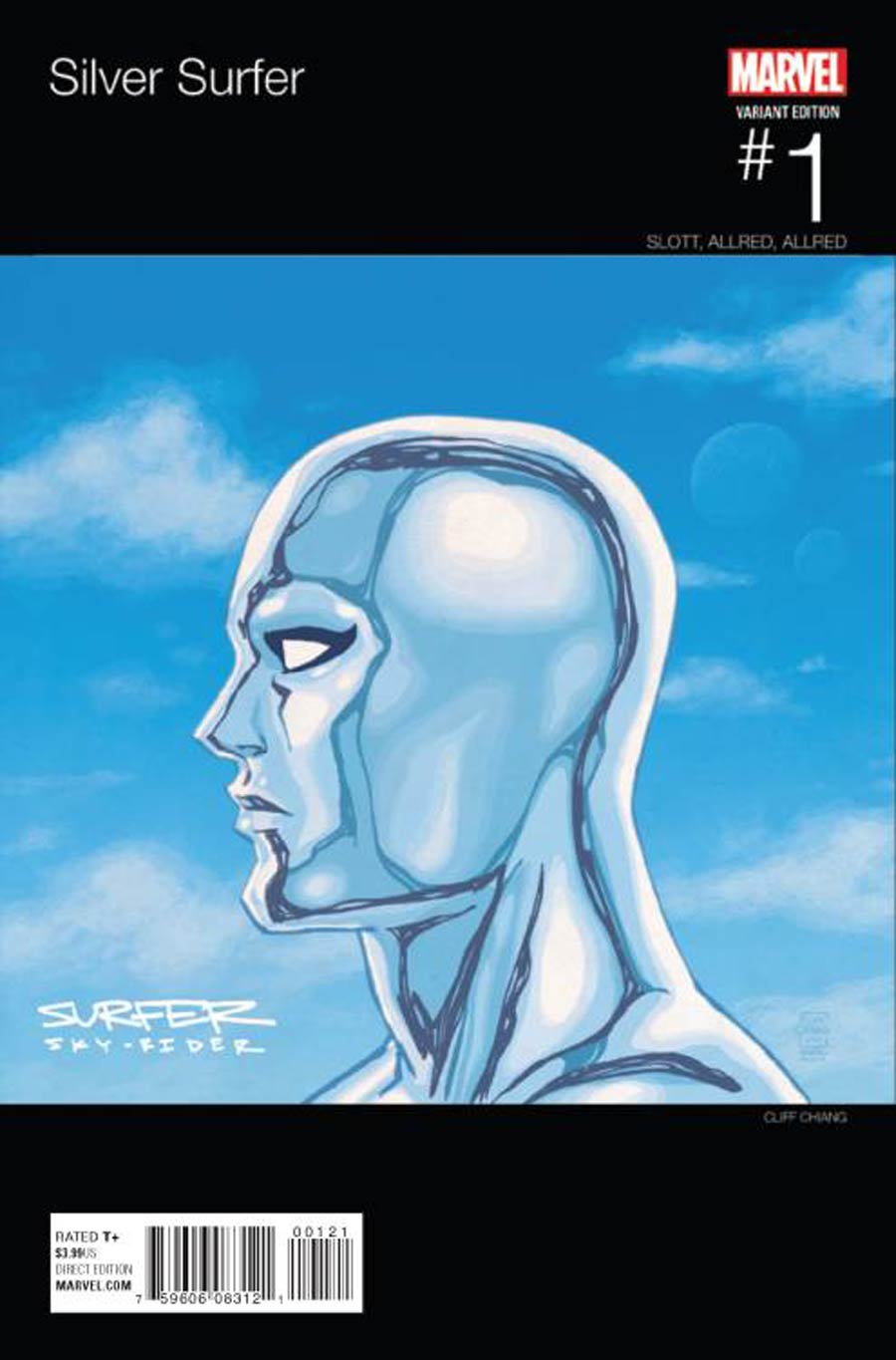 Silver Surfer Vol 7 #1 Cover B Variant Cliff Chiang Marvel Hip-Hop Cover