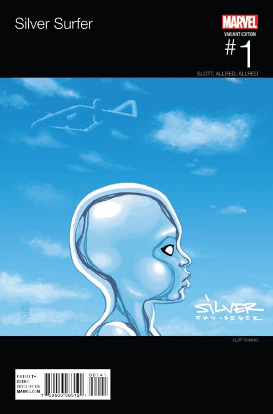 Silver Surfer Vol 7 #1 Cover C Variant Cliff Chiang Baby Marvel Hip-Hop Cover