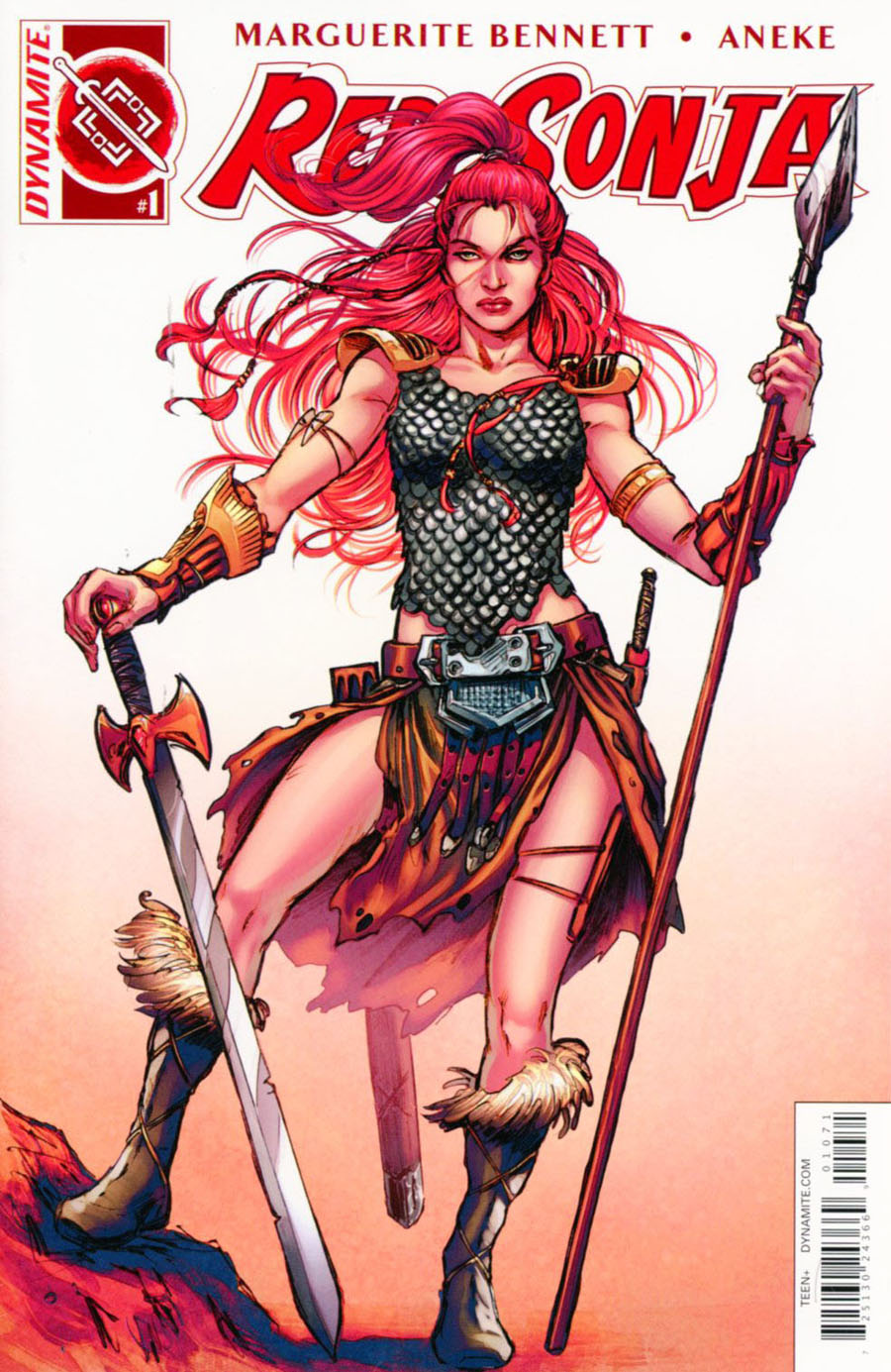 Red Sonja Vol 6 #1 Cover J Incentive Nicola Scott Variant Cover