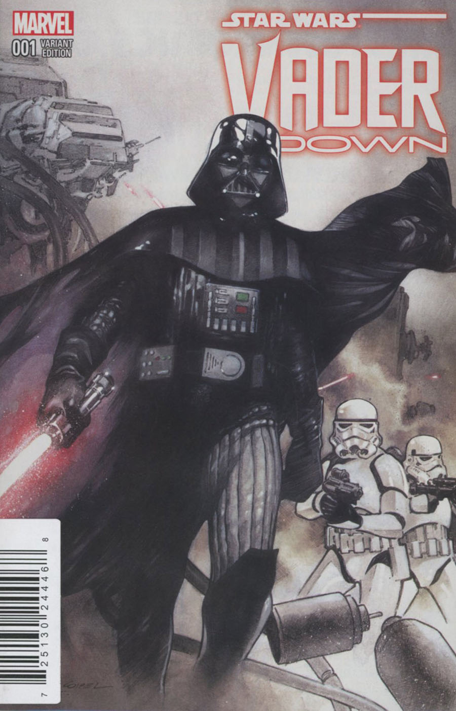 Star Wars Vader Down #1 Cover G DF Exclusive Olivier Coipel Variant Cover