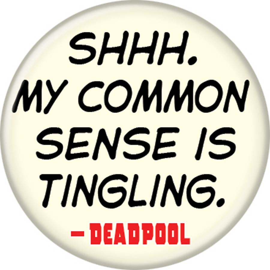 Marvel Comics 1.25-Inch Button - Common Sense (81938)