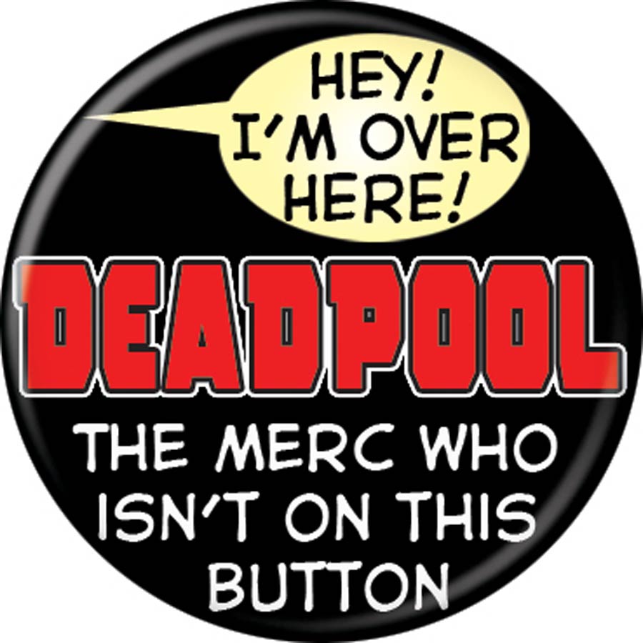 Marvel Comics 1.25-Inch Button - Hey Im Over Here (81941)