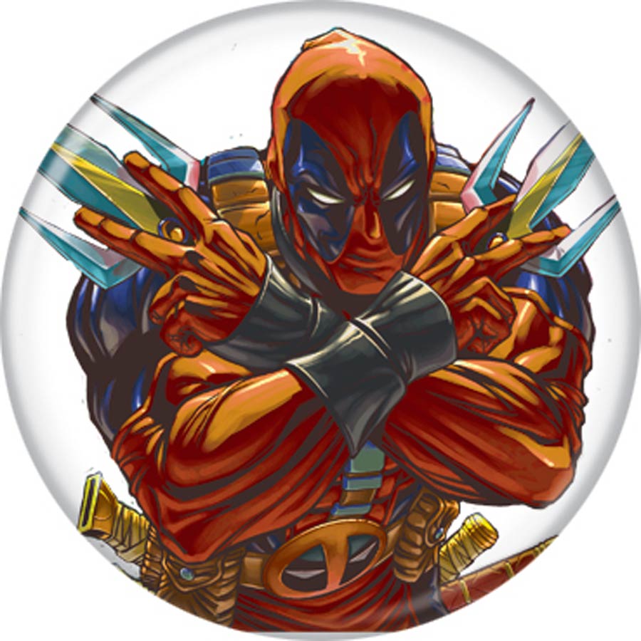 Marvel Comics 1.25-Inch Button - Deadpool Arms Crossed (84817)