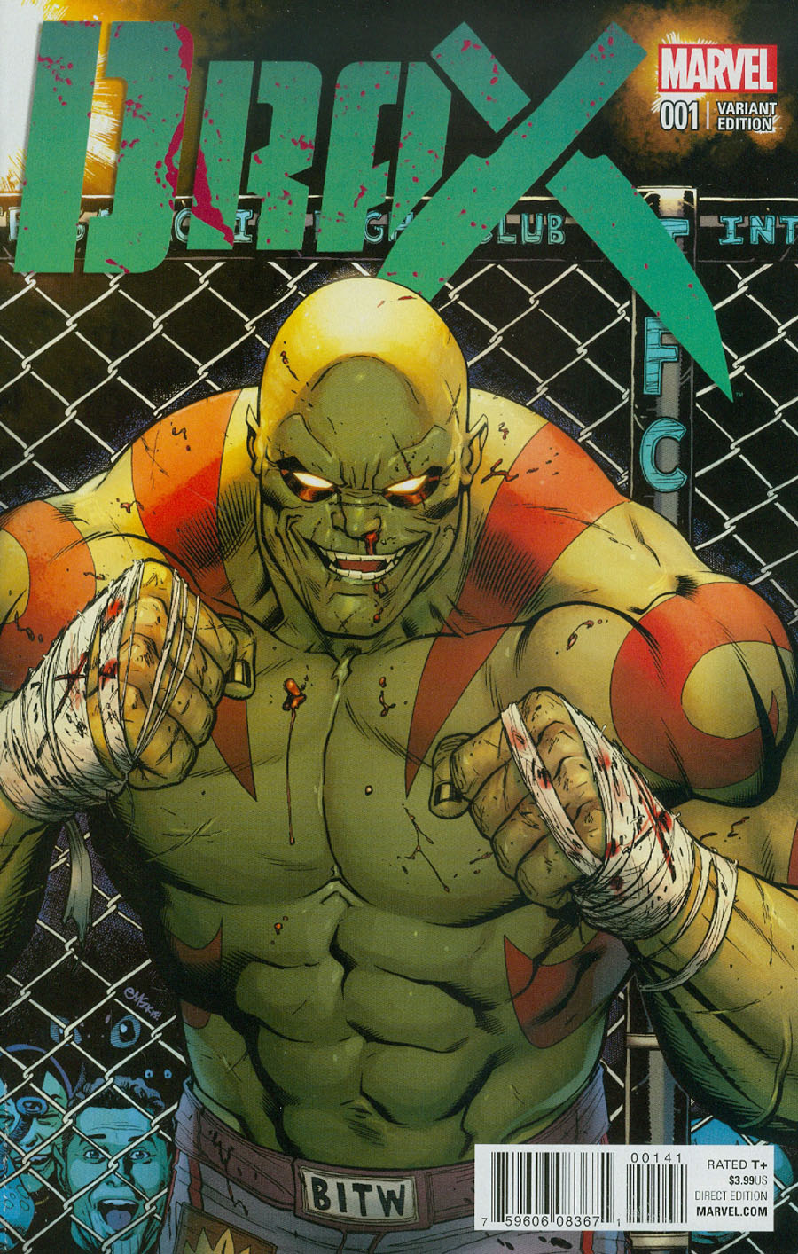 Drax #1 Cover D Incentive Ed McGuinness Variant Cover