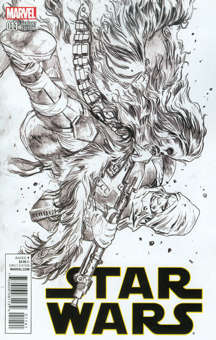 Star Wars Vol 4 #11 Cover C Incentive Stuart Immonen Sketch Cover