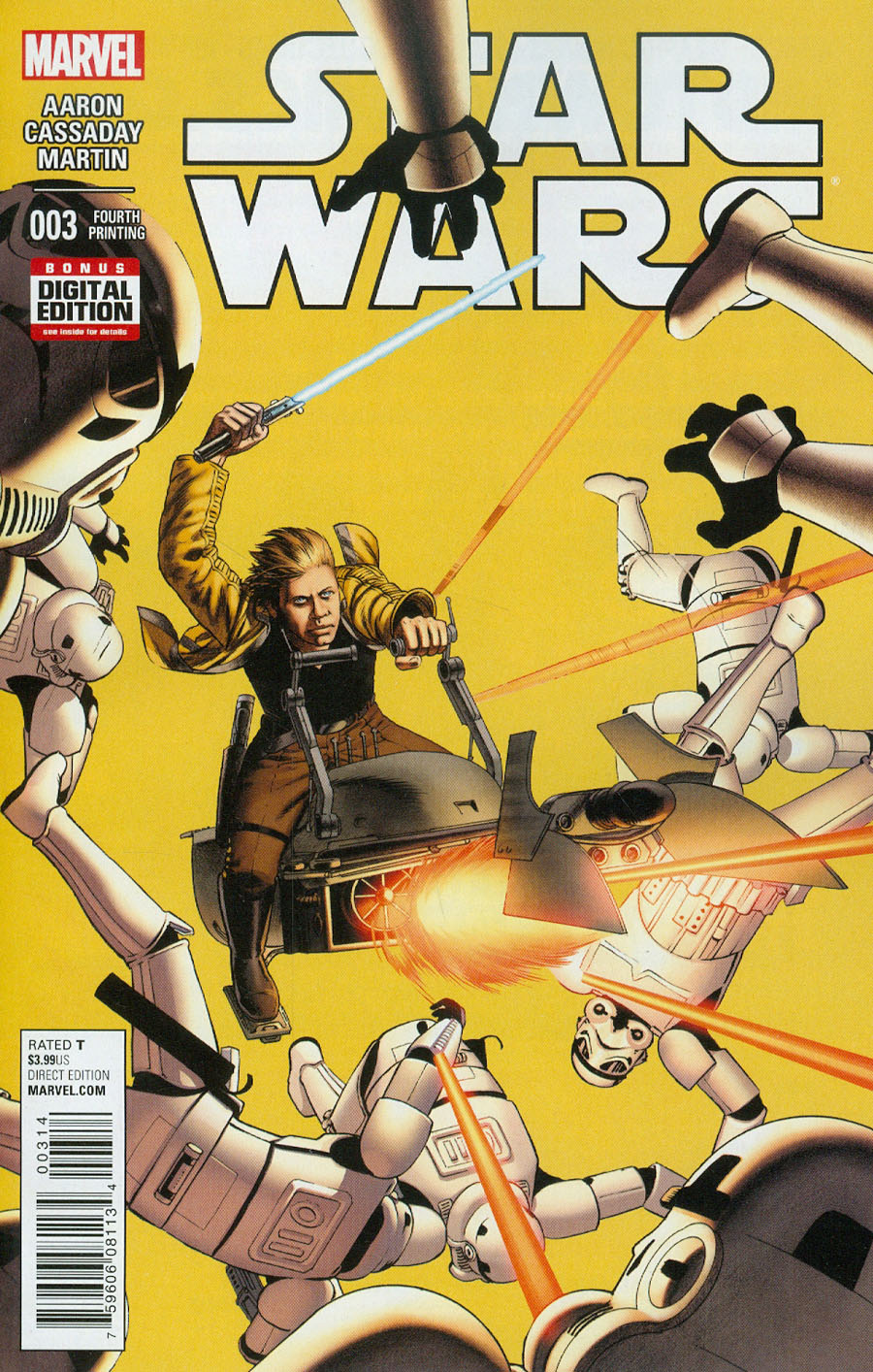 Star Wars Vol 4 #3 Cover G 4th Ptg John Cassaday Variant Cover