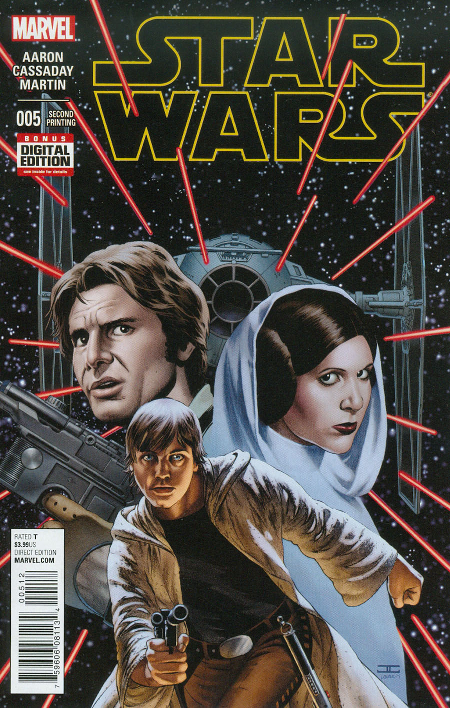 Star Wars Vol 4 #5 Cover D 2nd Ptg John Cassaday Variant Cover