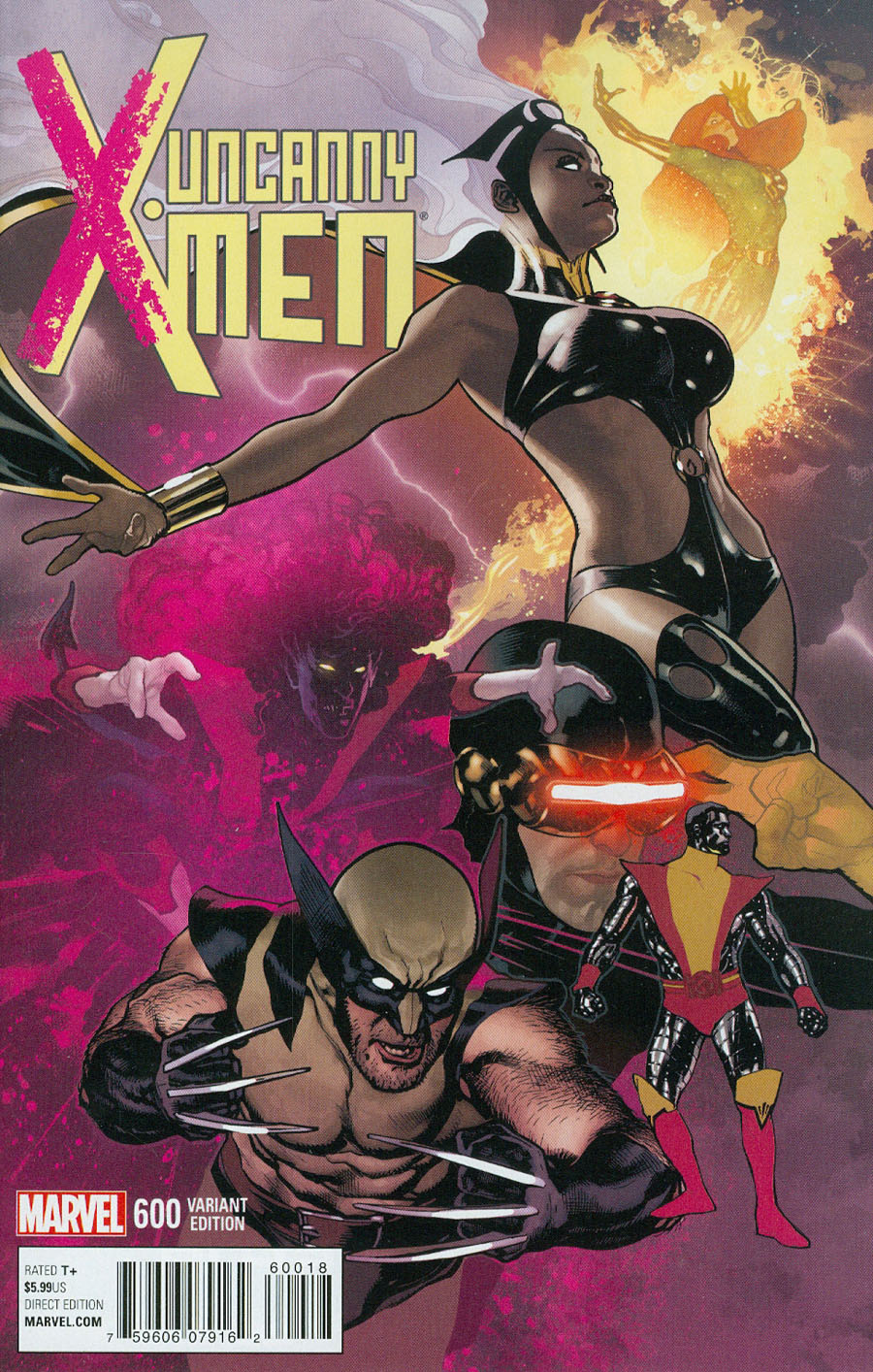 Uncanny X-Men Vol 3 #600 Cover L Variant Adam Hughes Cover