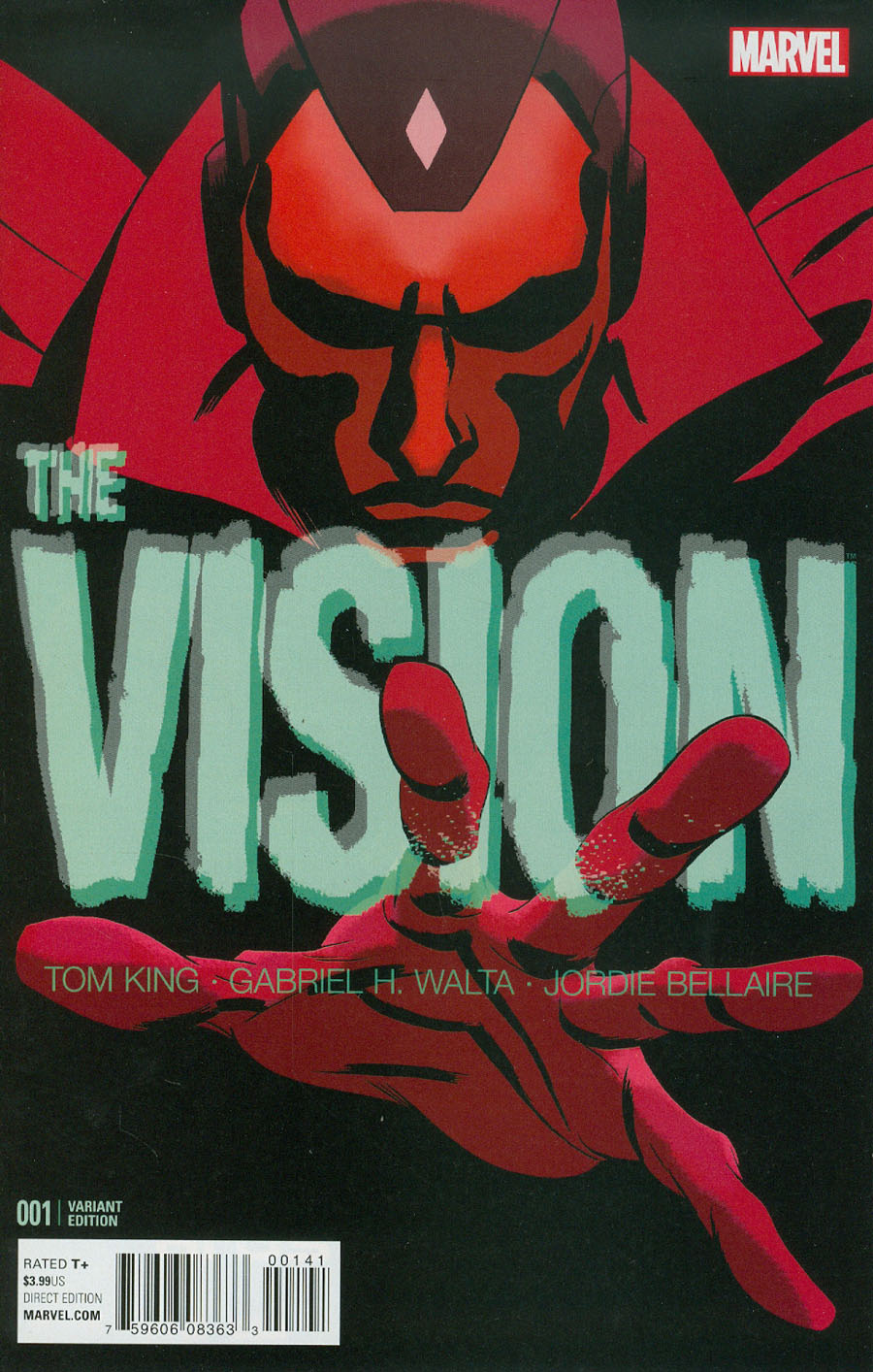 Vision Vol 2 #1 Cover C Incentive Marcos Martin Variant Cover