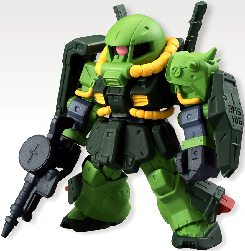 FW Gundam Converge 20 #119 RMS-106 Hi-Zack (Titans) Action Figure