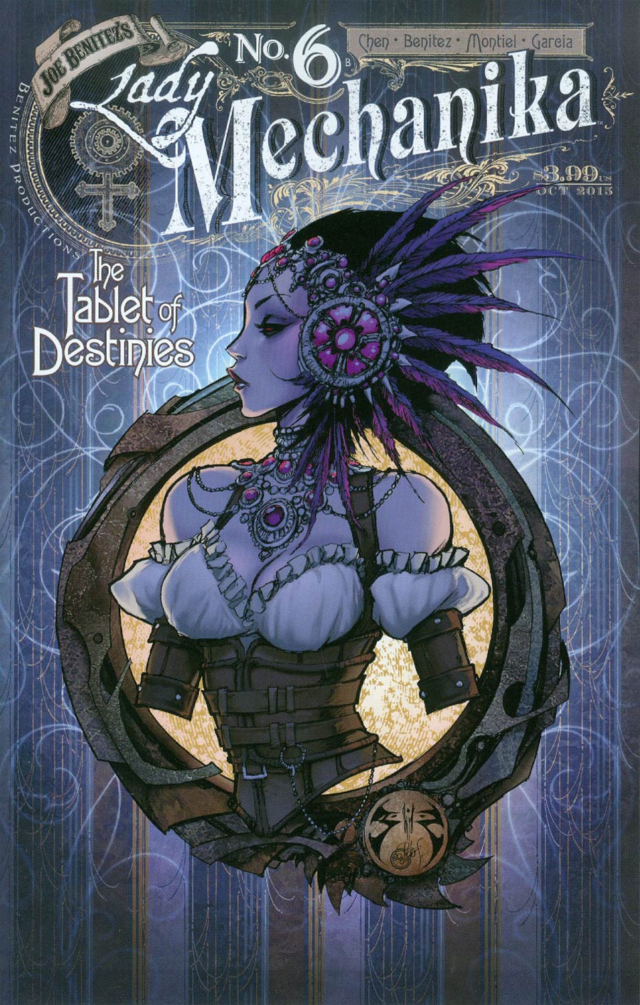 Lady Mechanika Tablet Of Destinies #6 Cover B Regular Joe Benitez & Peter Steigerwald Cover