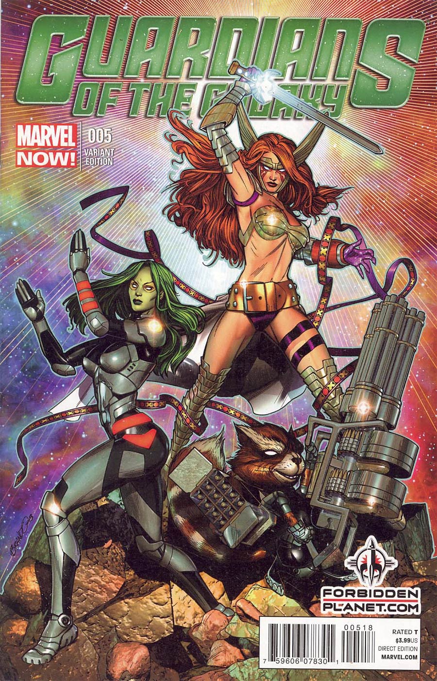 Guardians of the Galaxy Vol 3 #5 Cover P Forbidden Planet Variant