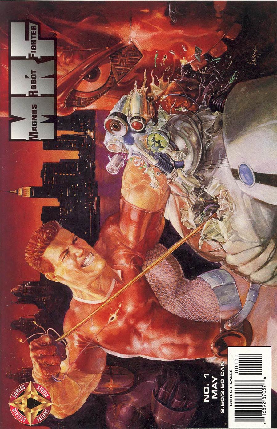 Magnus Robot Fighter Vol 2 #1 Painted Cover Variant