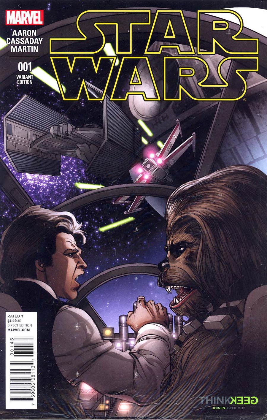 Star Wars Vol 4 #1 Cover Z-Z-Z-B Think Geek Variant