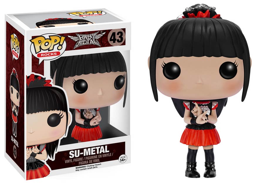 POP Rocks 43 BABYMETAL Su-Metal Vinyl Figure