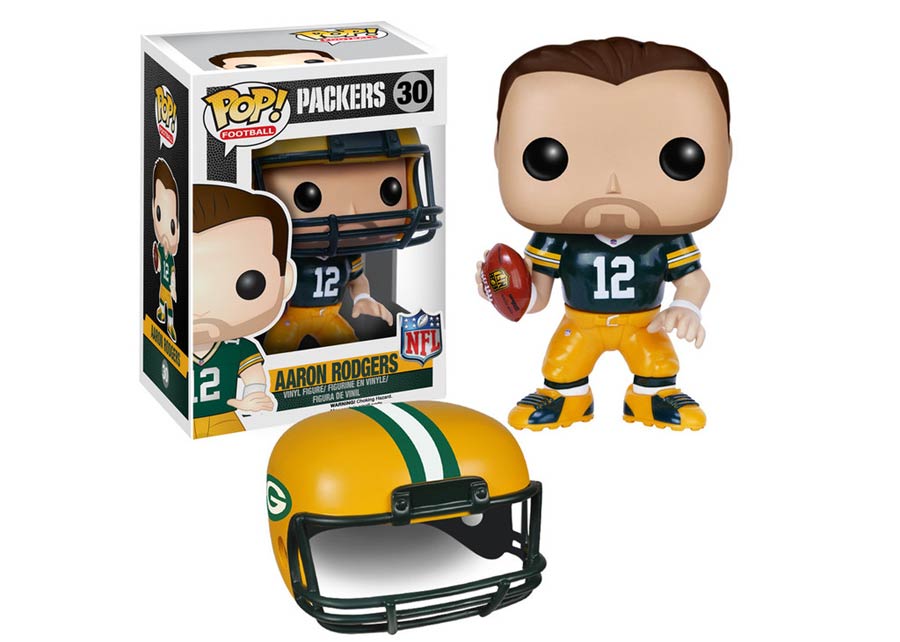 POP NFL 30 Aaron Rodgers Vinyl Figure