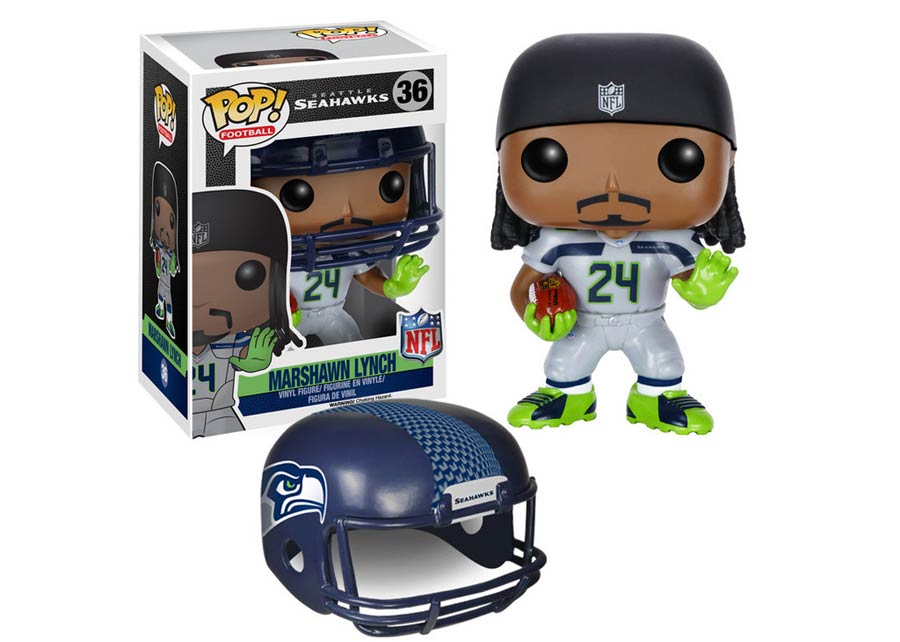 POP NFL 36 Marshawn Lynch Vinyl Figure