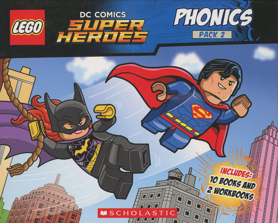 LEGO DC Super Heroes Phonics Boxed Set Vol 2