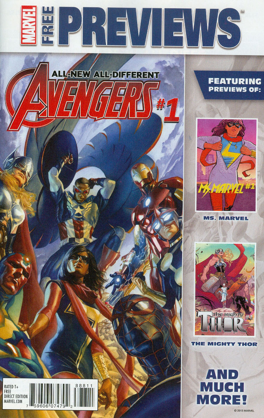 All-New All-Different Marvel Previews November 2015