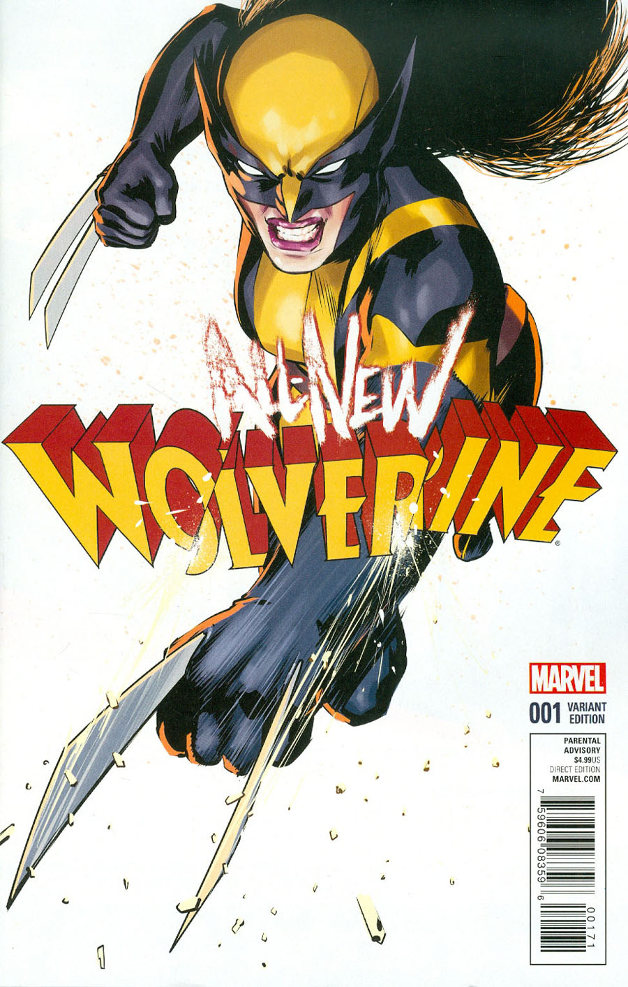 All-New Wolverine #1 Cover H Incentive David Lopez Variant Cover