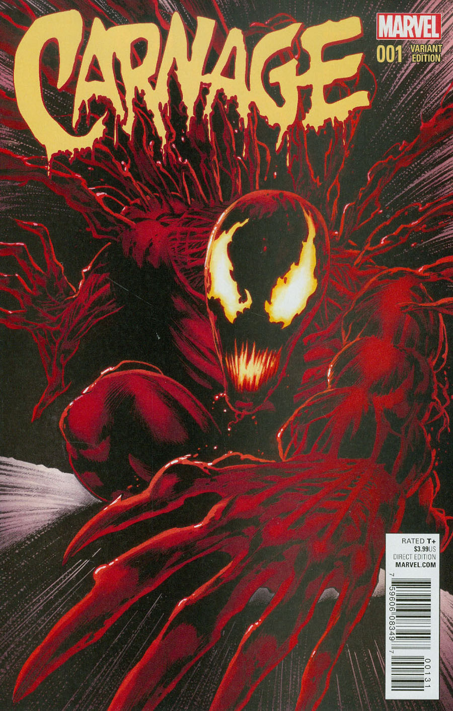 Carnage Vol 2 #1 Cover C Incentive Mike Perkins Variant Cover