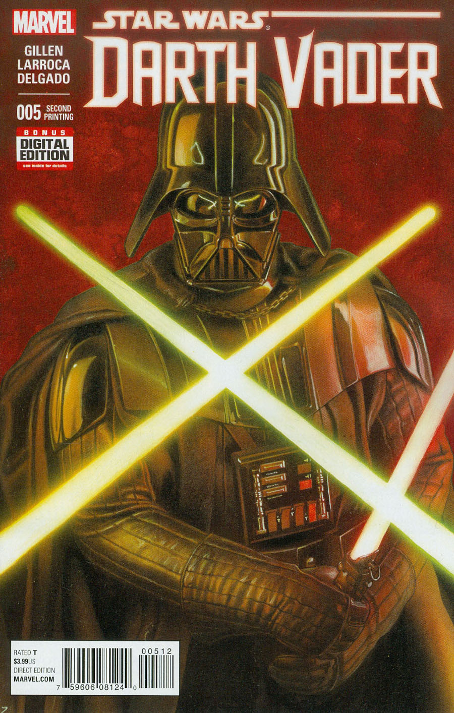 Darth Vader #5 Cover C 2nd Ptg Adi Granov Variant Cover