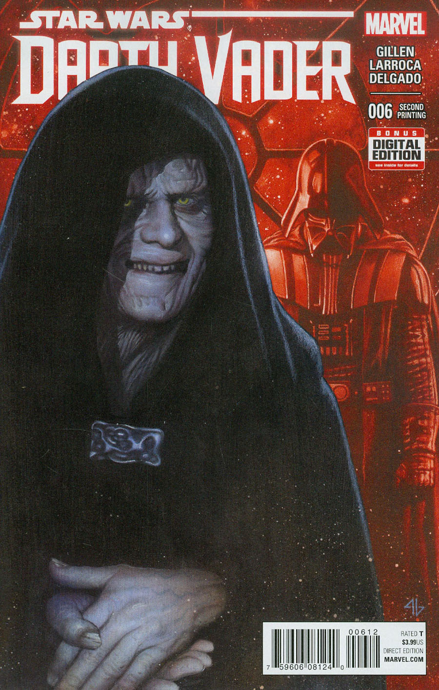 Darth Vader #6 Cover B 2nd Ptg Adi Granov Variant Cover