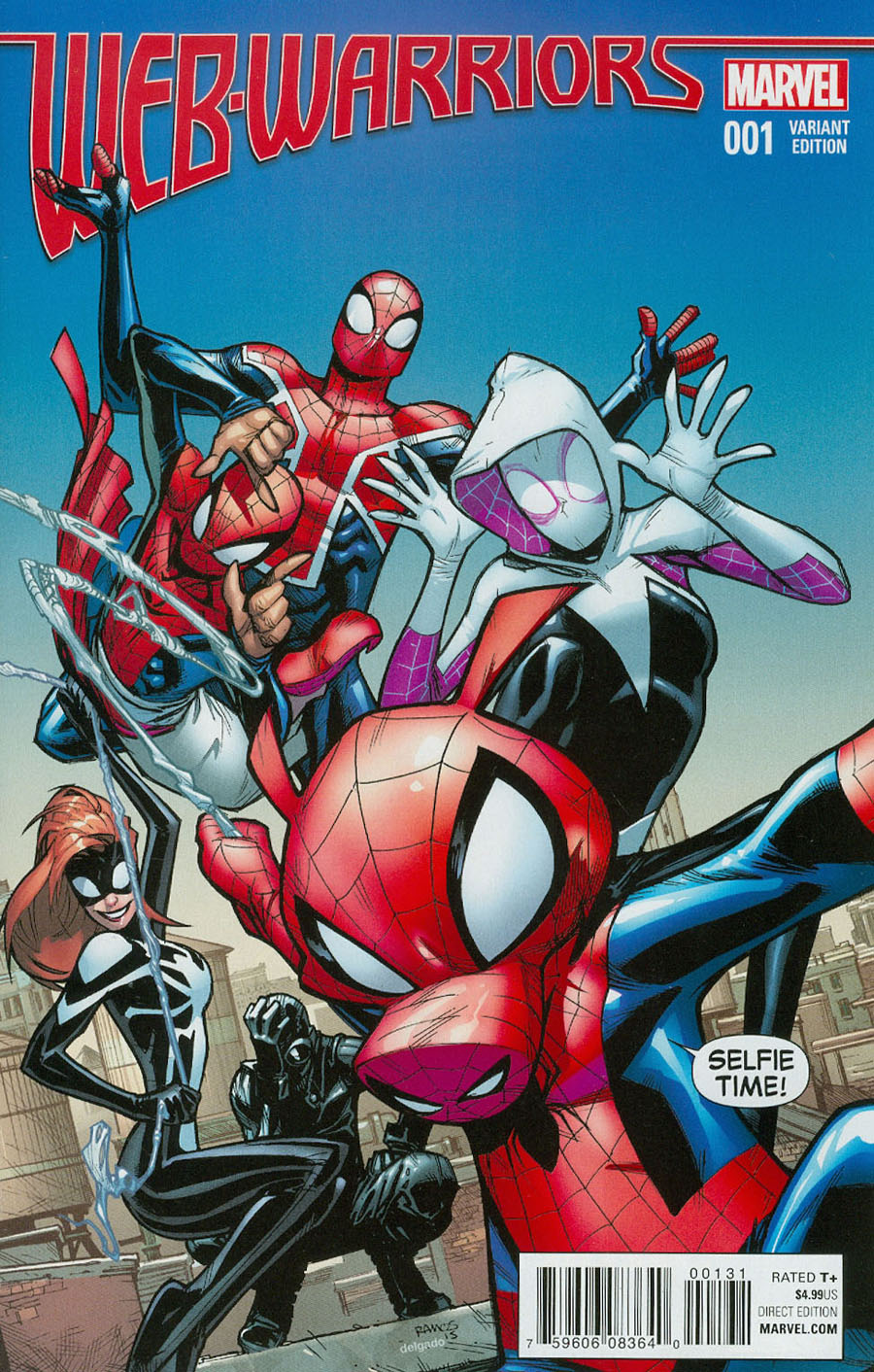 Web Warriors #1 Cover D Incentive Humberto Ramos Variant Cover