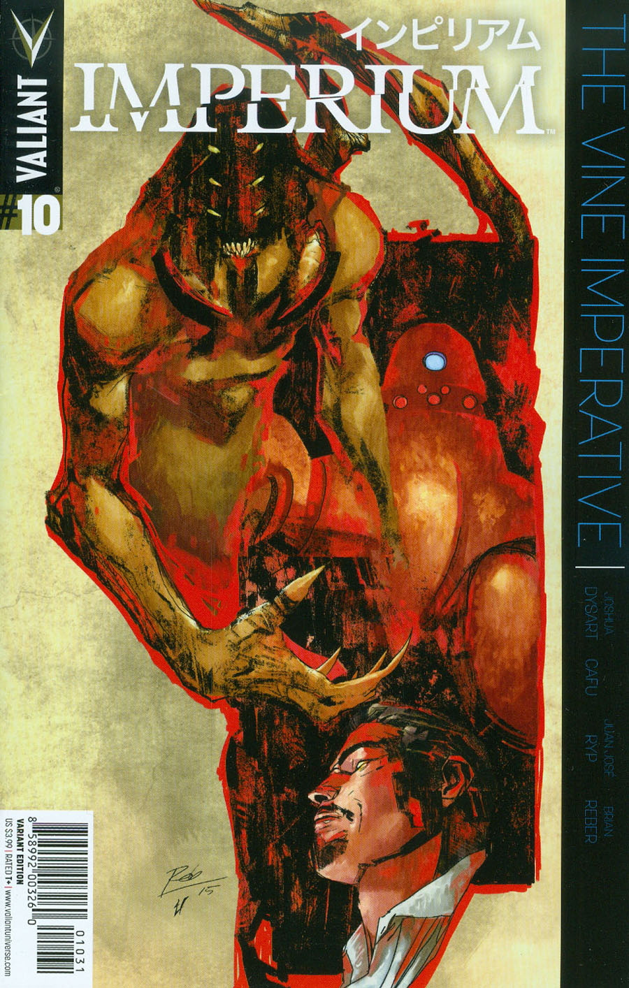 Imperium #10 Cover C Incentive Roberto De La Torre Variant Cover