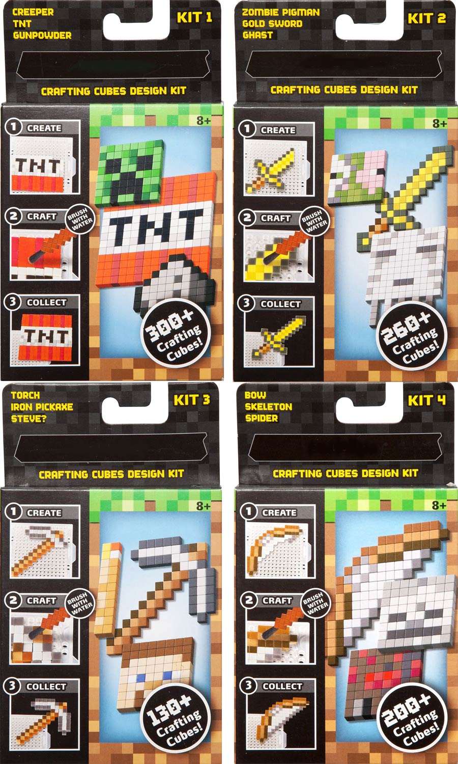 Minecraft Crafting Table Refill Pack Assortment