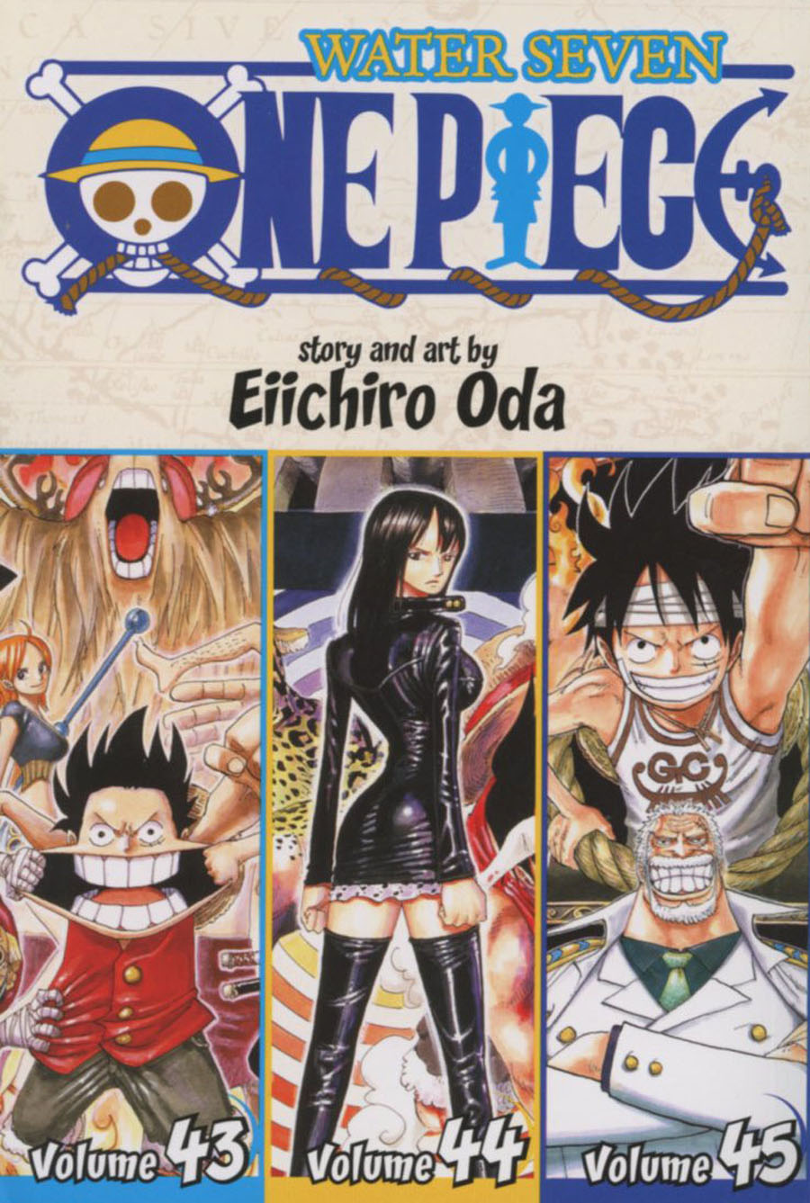 One Piece Water Seven 43-44-45 TP
