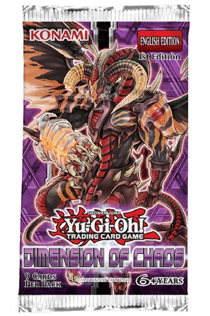 Yu-Gi-Oh TCG Dimension Of Chaos Booster Pack