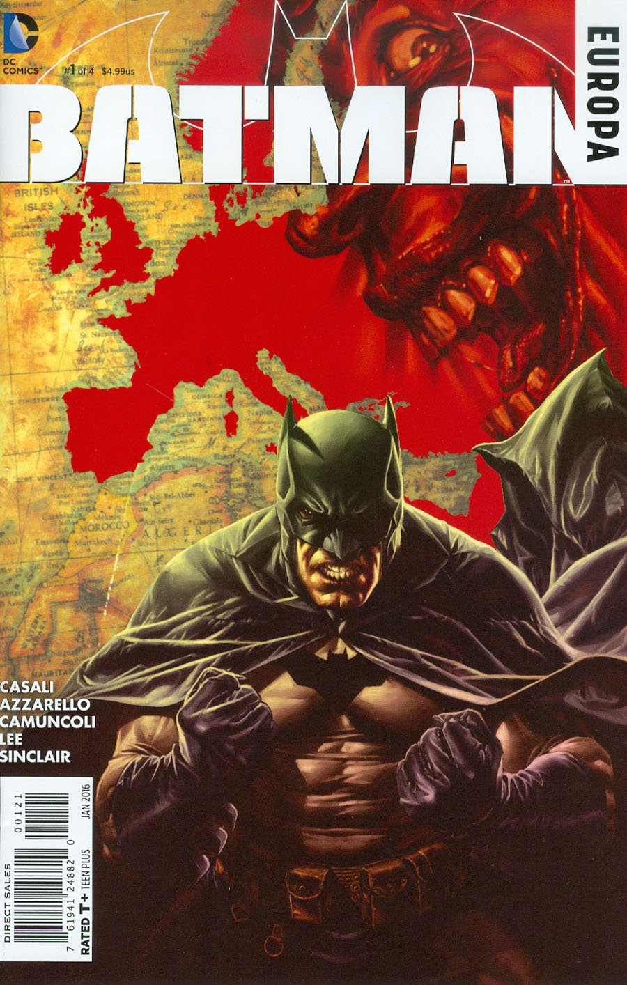 Batman Europa #1 Cover B Incentive Lee Bermejo Variant Cover