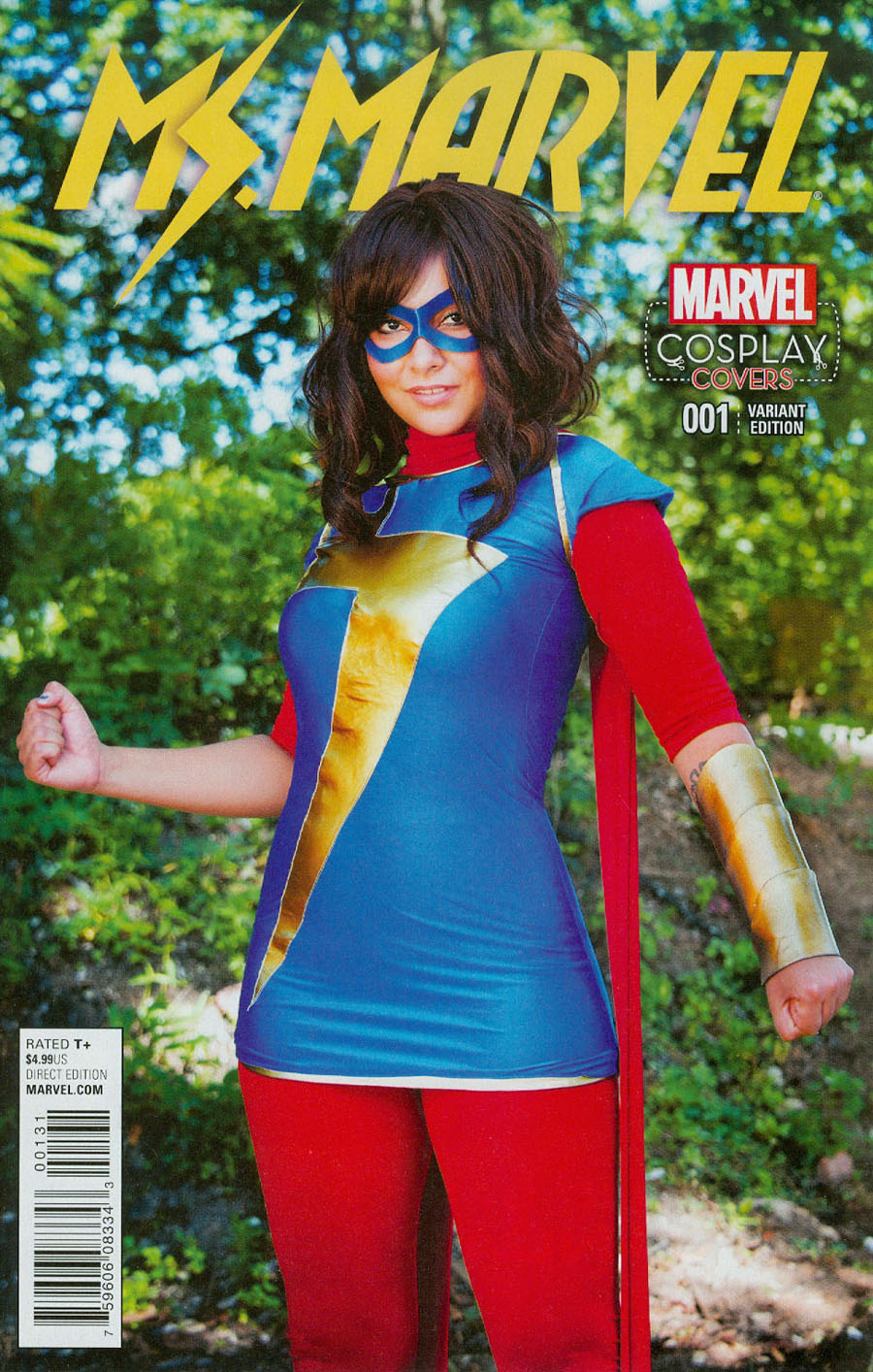 Ms Marvel Vol 4 #1 Cover D Incentive Cosplay Variant Cover