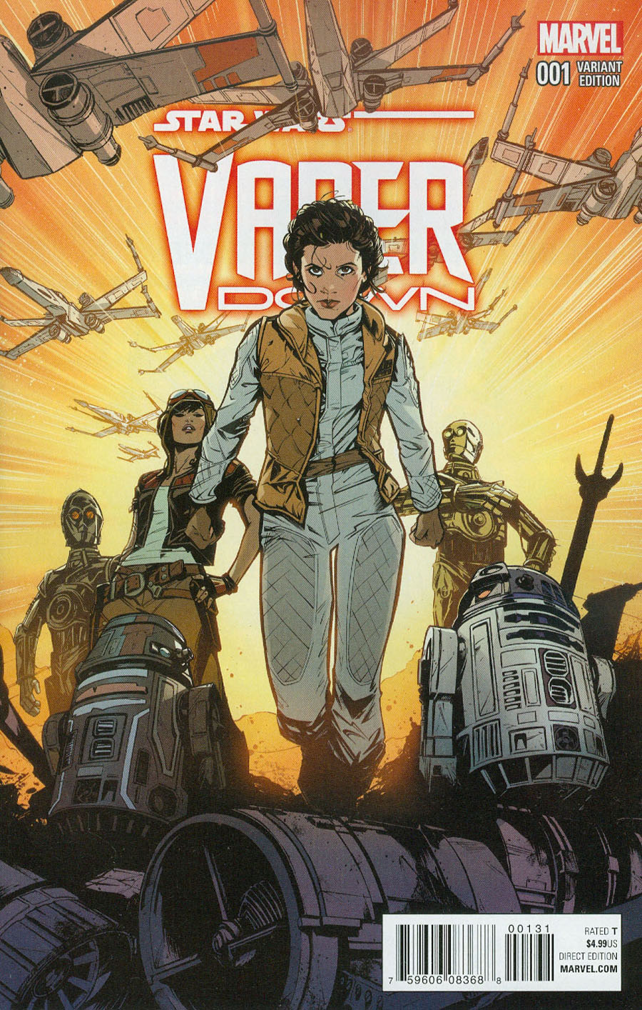 Star Wars Vader Down #1 Cover F Incentive Joelle Jones Variant Cover (Vader Down Part 1)