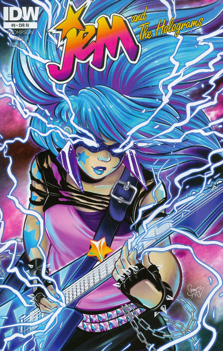 Jem And The Holograms #9 Cover C Incentive M Victoria Robado Variant Cover