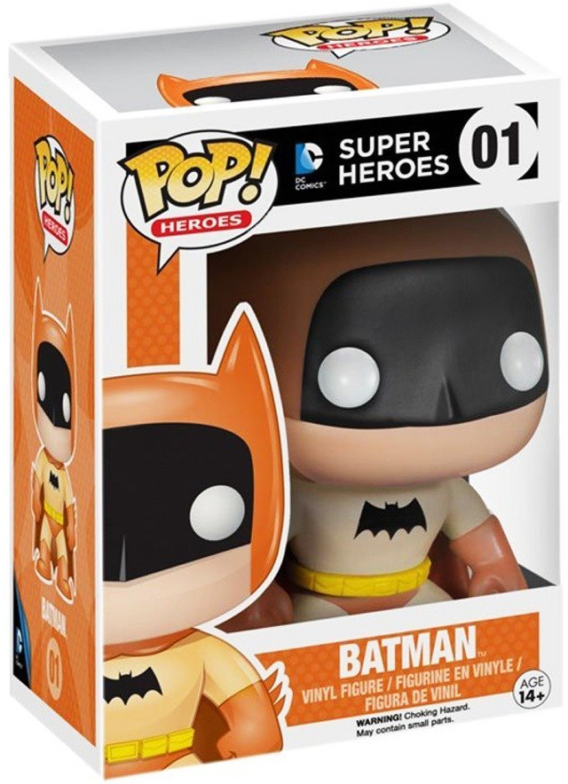 POP Rainbow Batman Orange Vinyl Figure