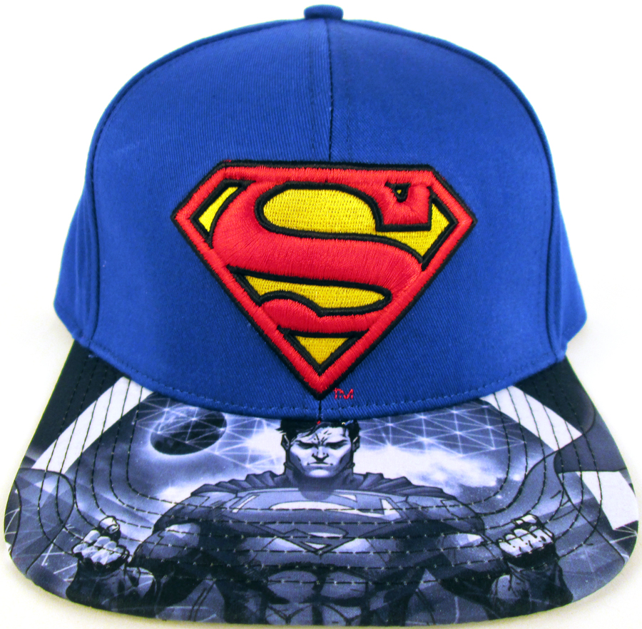 Superman Blue Fury Sub Snapback Cap