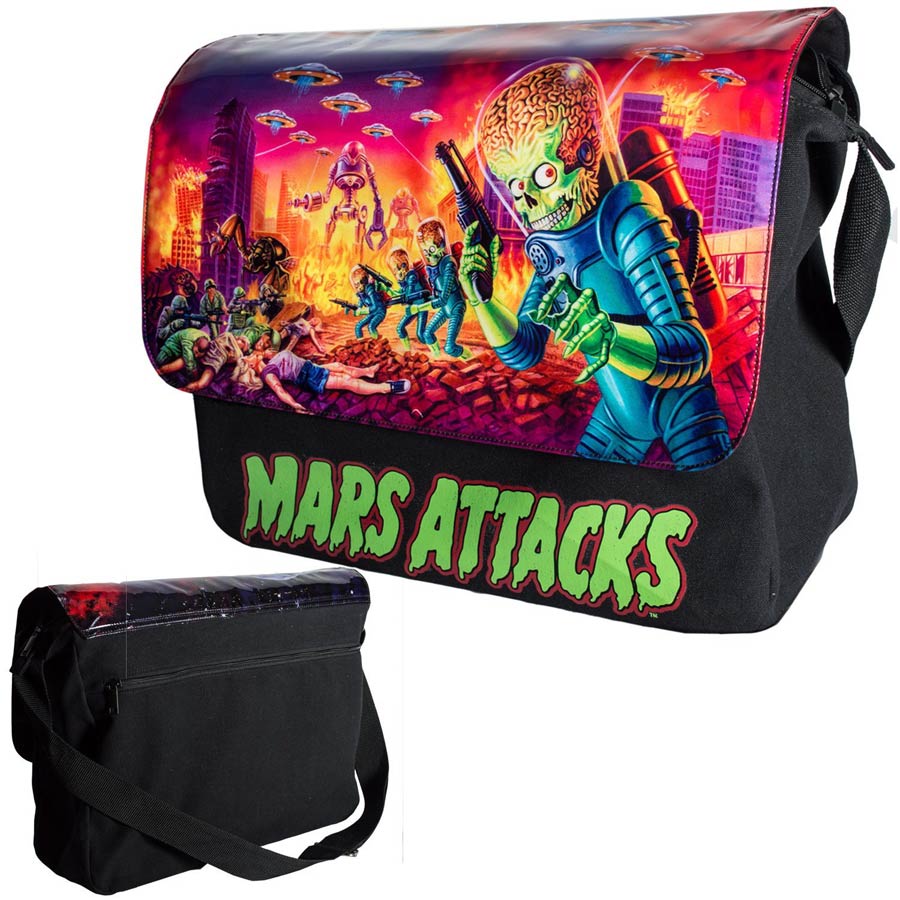 Mars Attacks Mega Messenger Bag