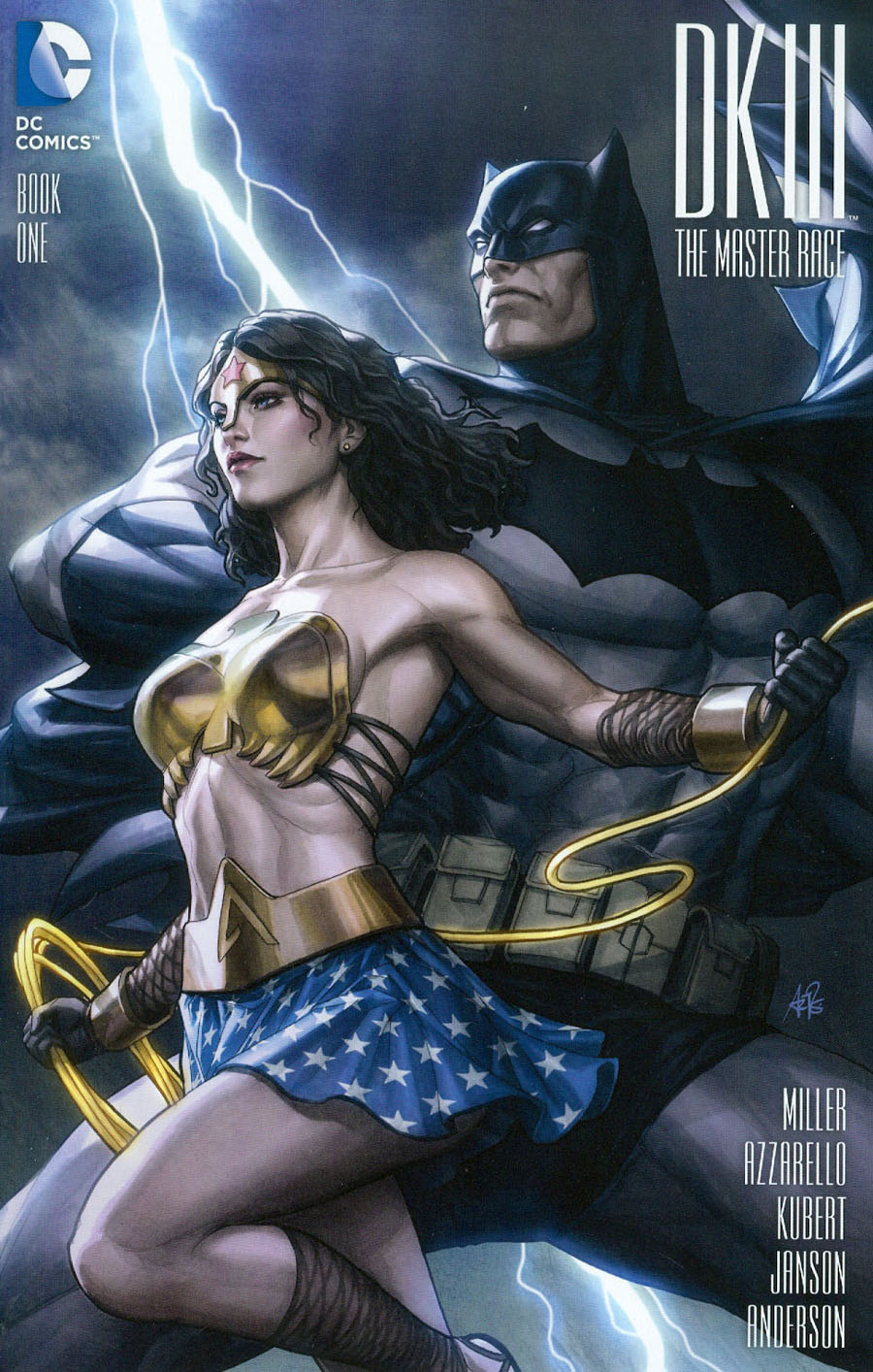 Dark Knight III The Master Race #1 Cover E Limited Edition Comix Exclusive Stanley Artgerm Lau Color Variant Cover