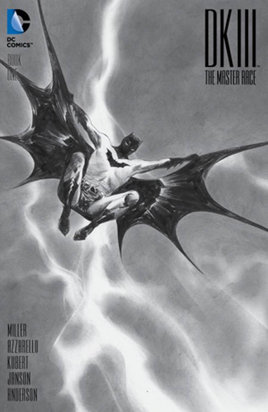 Dark Knight III The Master Race #1 Cover H DF Exclusive Jae Lee Black & White Variant Cover