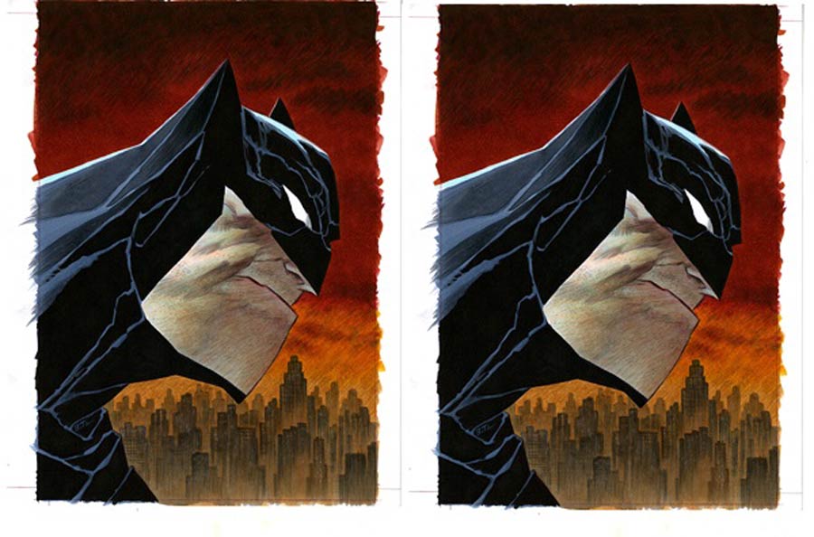 Dark Knight III The Master Race #1 Cover V DF Exclusive Bruce Timm Variant Cover Dual Pack