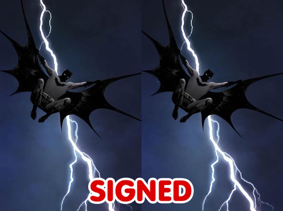 Dark Knight III The Master Race #1 Cover Z DF Exclusive Jae Lee Color Variant Cover Signed By Jae Lee Dual Pack