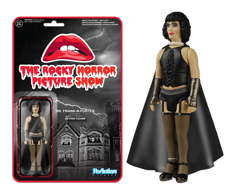 ReAction Rocky Horror Picture Show Dr Frank-n-Furter 4-Inch Action Figure