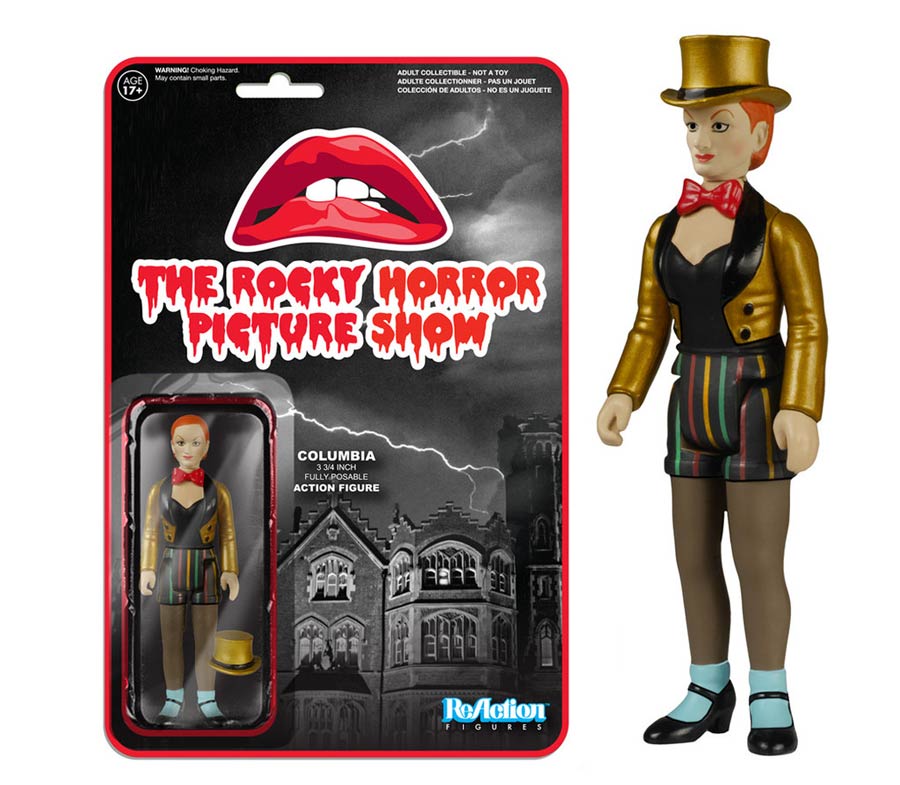 ReAction Rocky Horror Picture Show Columbia 4-Inch Action Figure