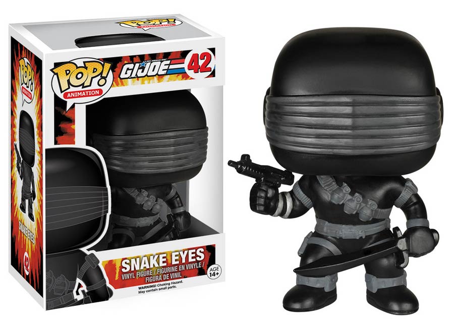 POP Animation 42 GI Joe Snake Eyes Vinyl Figure