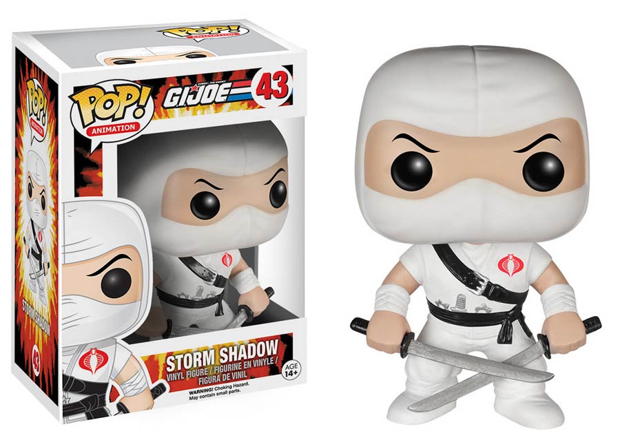 POP Animation 43 GI Joe Storm Shadow Vinyl Figure
